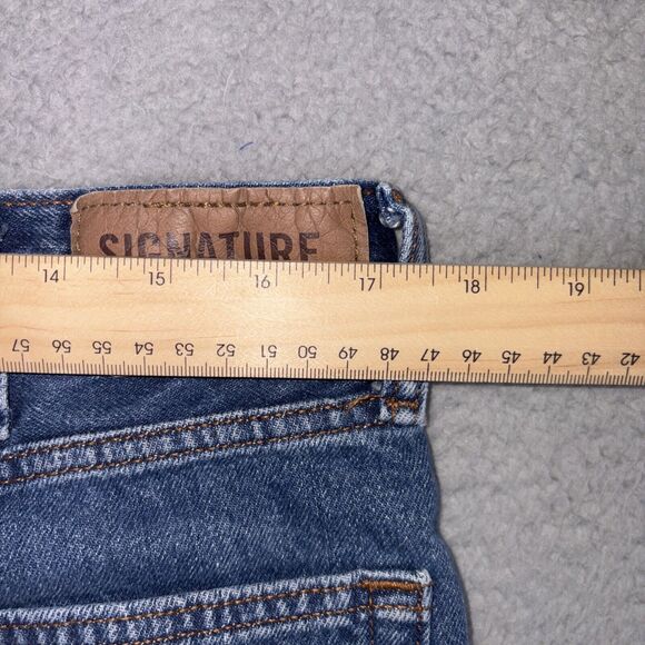 Levi Strauss Signature Gold Western Fit Jeans Men’s SZ Label 36X34 Meas 35x32.5 - Picture 3 of 9